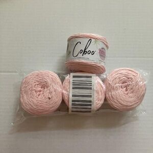 Lion Brand Caboo 4 skeins Pale Pink